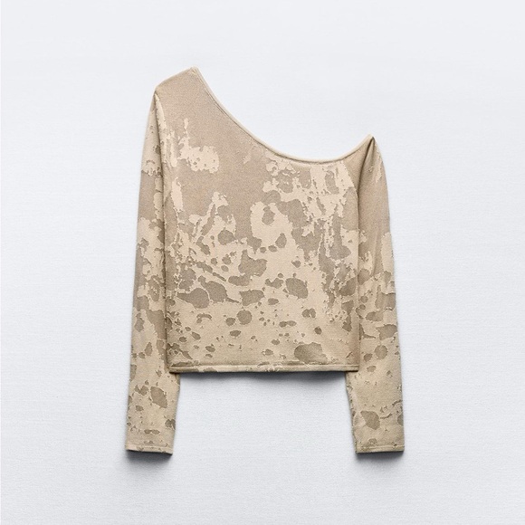 Zara Asymmetrical Knit Top - Picture 5 of 8